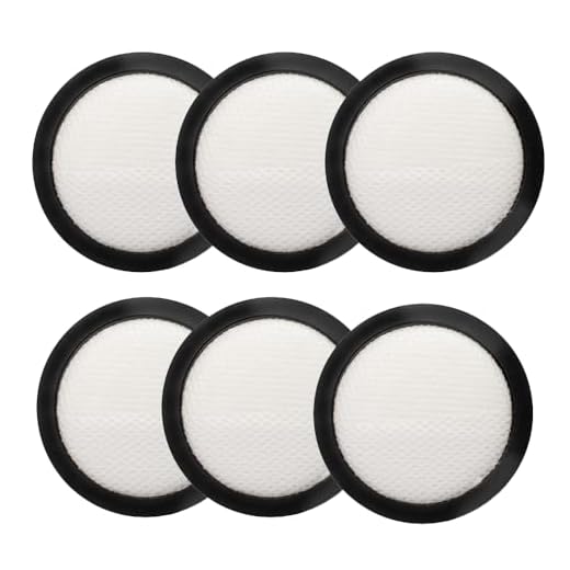 Vacuum Filter Replacement 6pcs, Cordless Vacuum Filter Spare Pats For Inse I5 Corded Vacuum Cleaner, for Inse V70 Cordless Vacuum Cleaner