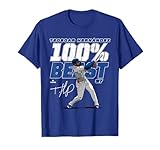 100% Beast Teoscar Hernandez Los Angeles MLBPA T-Shirt