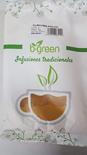 CURCUMA POLVO 50 GRAMOS B GREEN INFUSIONES TRADICIONALES