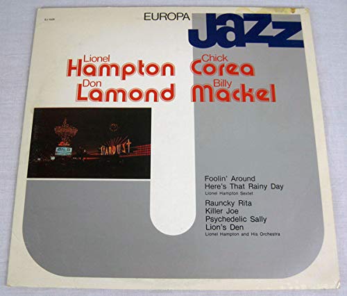 Europa Jazz LP (Vinyl Album) Italian Europa Jazz