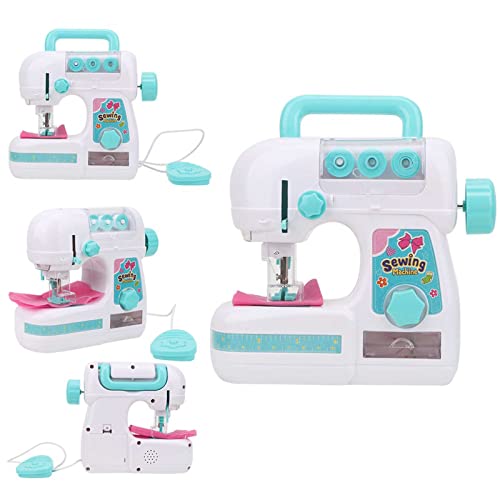Bordstract Sewing Machine For Kids, Portable Electric Mini Size Children Sewing Machine Toy For Children 4 Aged And Up Educational Interesting Toy Pretend Play #TOP4