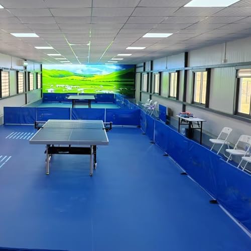 Foldable Pickleball Court Baffles - Heavy Duty Table Tennis Field Fence, Competition Surround Blocks for Clubs & Schools, Durable Sports Safety Barrier
