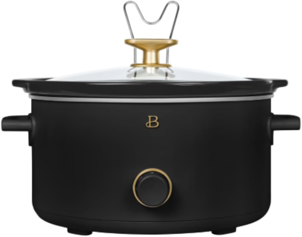 Amazon.com: Beautiful 8-Quart Manual Slow Cooker, Black Sesame – Extra