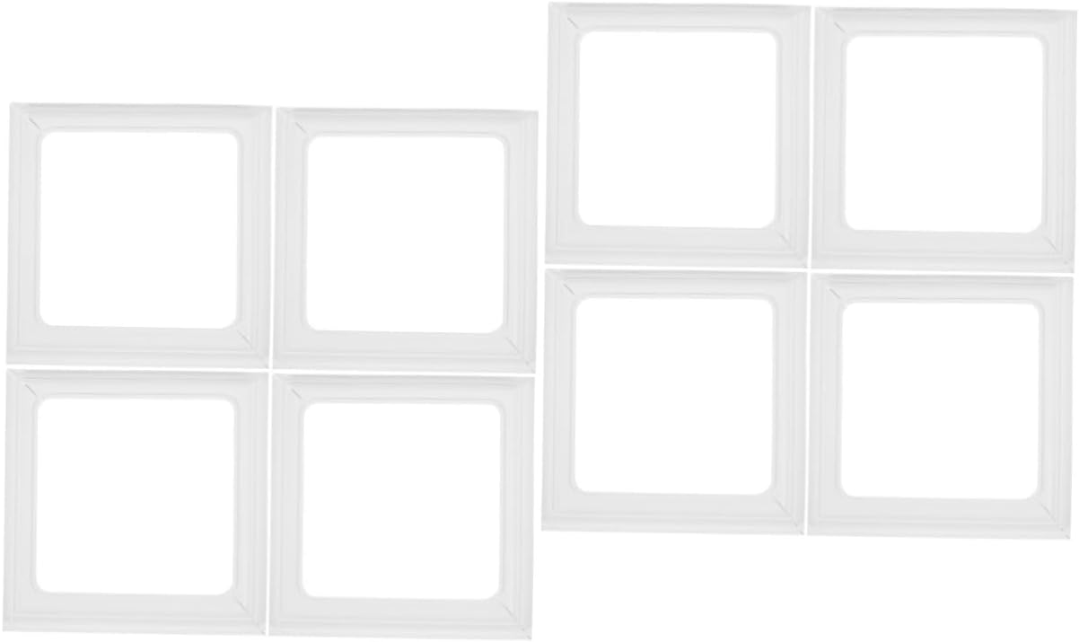 VICASKY 8pcs Vinyl Post Skirt Covers for Railing and Fence Posts Decorative Column Wraps for Outdoor Use Safety and Aesthetic Appeal