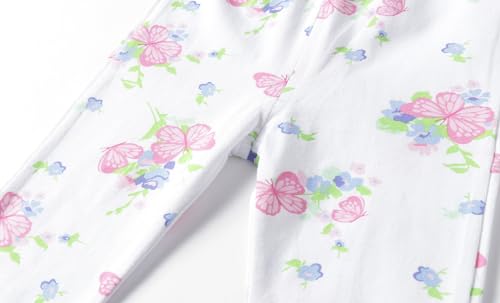 Mud Kingdom Baby Girls Leggings Pull on Cotton Soft Spring Fall Fashion Casual 9 Months-3T4