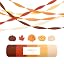 Orange Red Brown Yellow Cream White