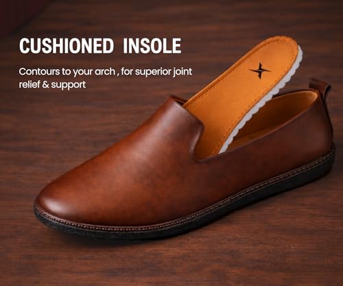 Image of Kraasa Men's Jutis Ethnic Casuals, Slip-on Closure, Stylish Loafers | Perfect for Formal Wear, Business and Parties