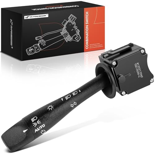 A-Premium Turn Signal Switch Assembly, Headlight Dimmer Blinker Multifunction Switch,