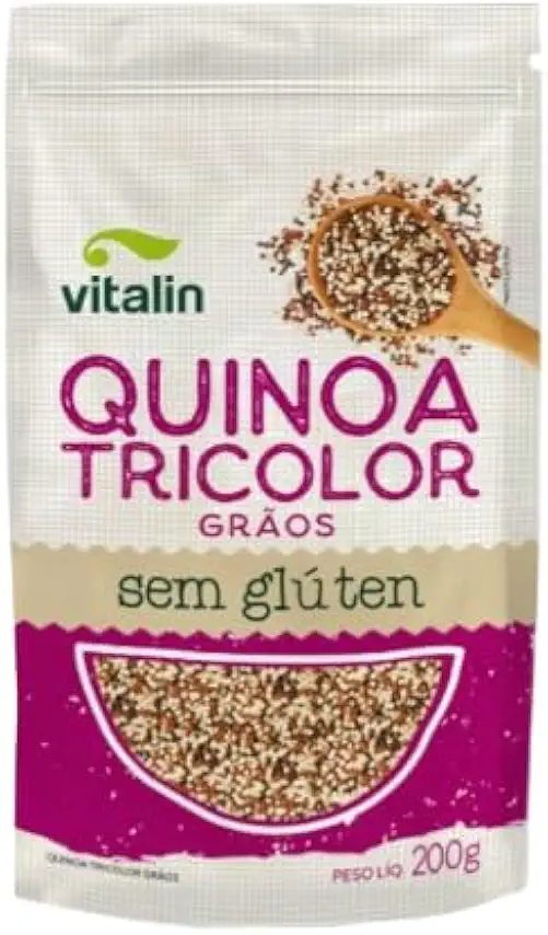Quinoa Tricolor Grãos Vitalin 200g