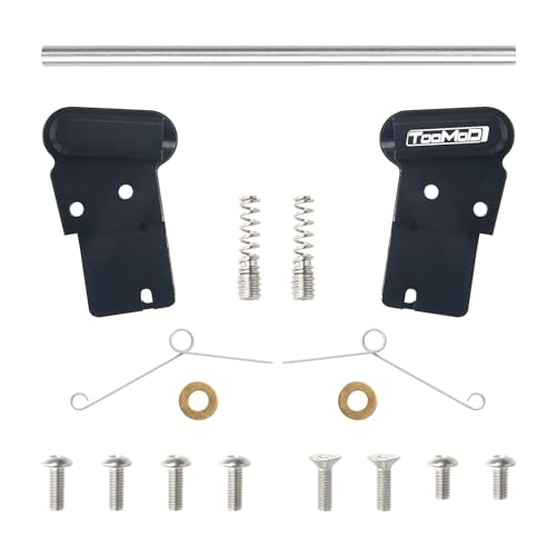 TOOMOD Aluminum Chassis Axle Holder Set for Tamyia RC Hornet Grasshopper Replacement Upgrade Parts