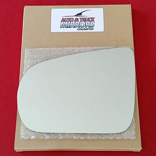 Mirror Glass Replacement + Silicone Adhesive For 2001-2005 Pontiac Aztek Driver Side (2001 2002 2003 2004 2005 01 02 03 04 05) #TOP2
