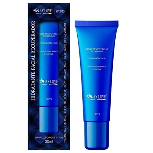 Hidratante Facial Recuperador - Pós Cor: Max Love, Max Love