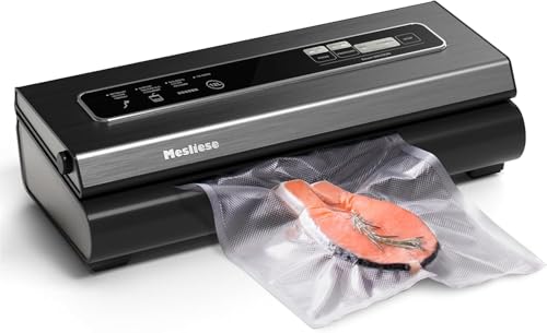 Vacuum Sealer Machine, Mesliese 90Kpa Powerful 6-in-1 P...