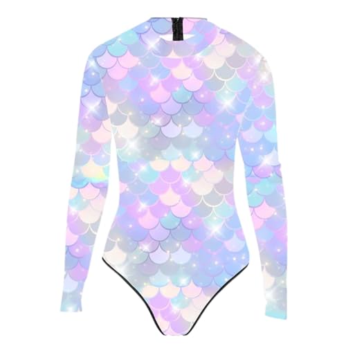 Maillot de bain manches longues fille pour s'amuser à la plage tout l'été