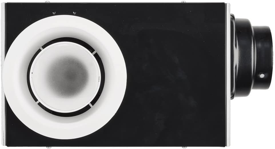 Super Quiet 80 CFM Recessed Bathroom Fan with Light