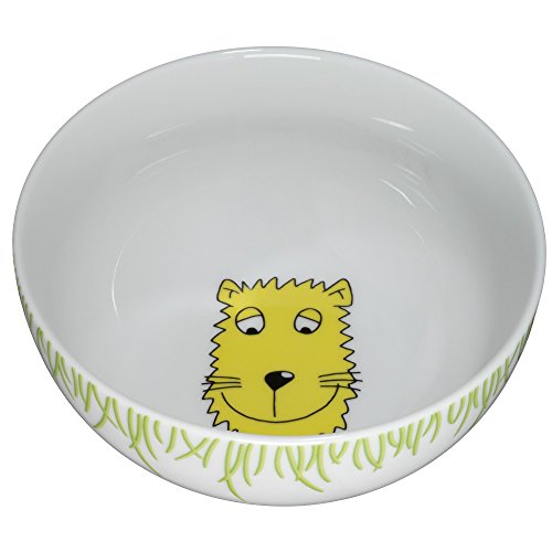 WMF Safari Kindergeschirr Kinder-Müslischale 13,8 cm, Porzellan, spülmaschinengeeignet, farb- und lebensmittelecht