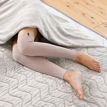 Amazon.co.jp: “着る岩盤浴”BSファイン レッグウォーマーロング 冷え