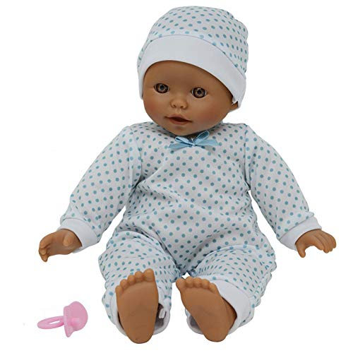 14 inch Soft Body Hispanic Baby Doll by The New York Doll Collection - Used condition - US$17.27
