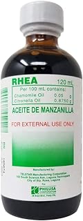 1 Rhea Aceite De Manzanilla 120ML (JUMBO SIZE) TRUSTED BRAND IN THE PHILIPPINES!