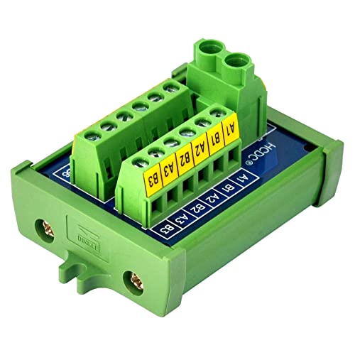 HCDC Módulo de Distribuição de Bloco de Terminais de Parafuso de 30 A 48 V 2X6 Posições