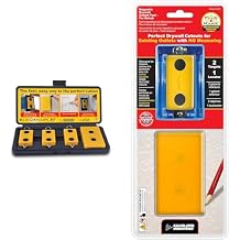 Calculated Industries 8105 Blind Mark Drywall Electrical Box Locator Tool & 8120 Plug Mark Drywall Electrical Box Cutout Locator for Existing Electrical Outlets
