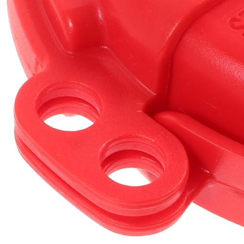 Bloqueo de válvula de compuerta ABS rojo que soluciona fugas por error humano 7