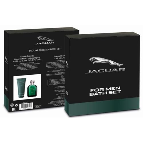 Jaguar Fragrances Jaguar for Men Set - Eau de Toilette + Shower...