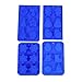 IHOMECOOKER Bakeware Set Christmas Cake Pan Santa Claus Elk Christmas Trees Stars Jingle bells Socks Muffin Cups Soup Molds 4PC Set