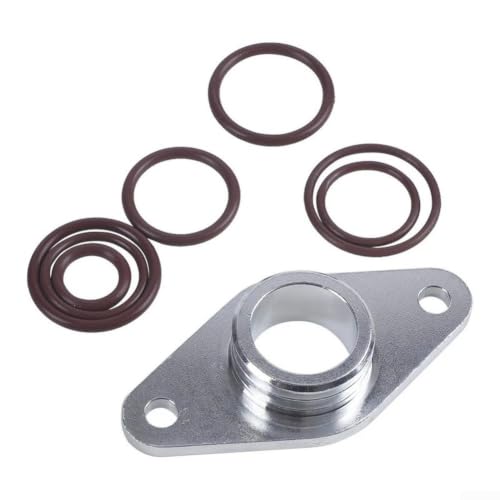 Image of Aluminum Oil Pump Pickup Pipe Seal Compatible With For Opel For Vauxhall Insignia Astra Zafira 2.0 Cdti For Saab 9-5 9-3 for chevrolet Malibu For Suzuki Sx4 For Vitara Replace 55589549 646125 Silver