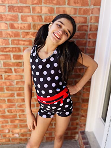 Unifaco Girls Tankini Swimsuit 10-12 Polka Bathing Suits Modest Swimwear Kids Beach Wear Outfits #TOP1