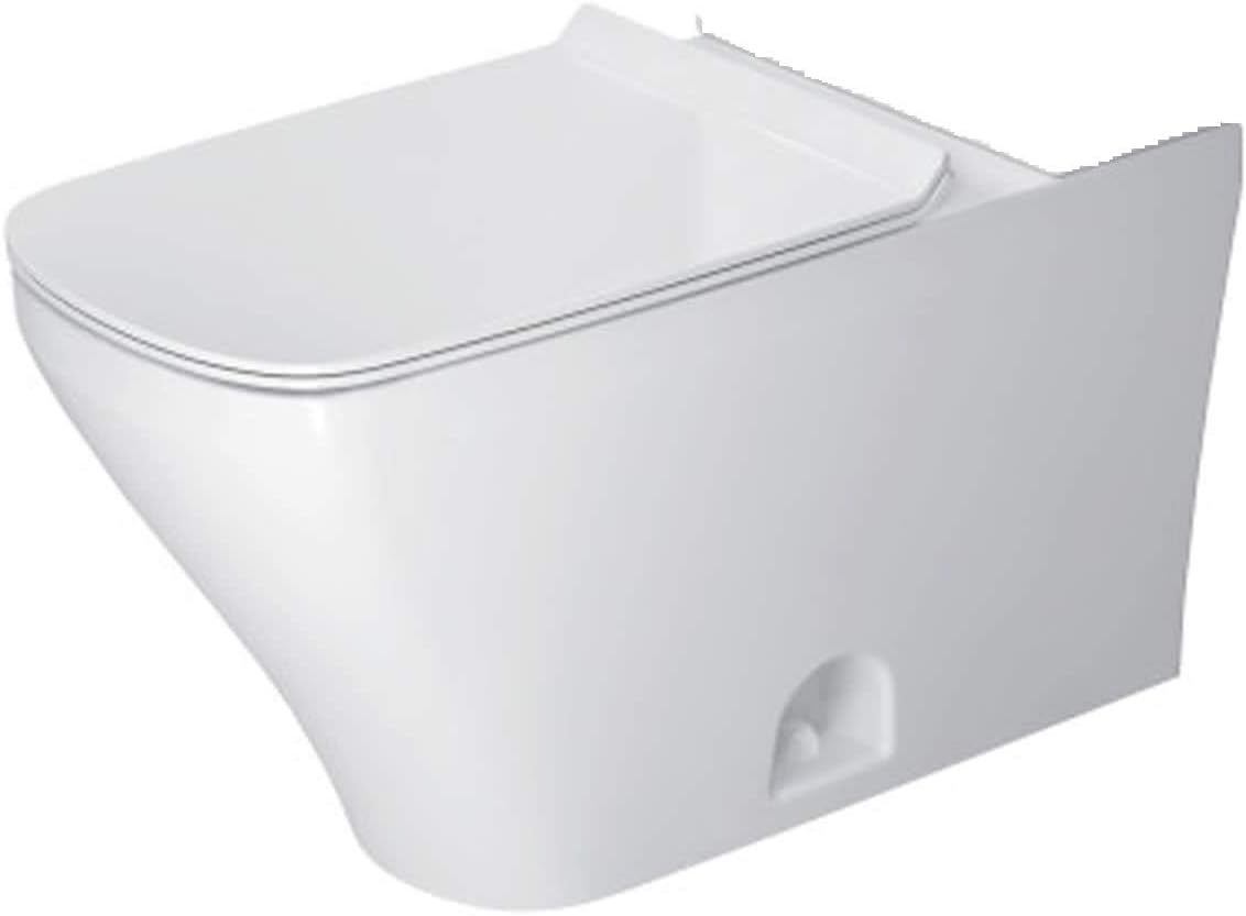 Duravit DuraStyle 1.28 GPF Single Flush Elongated Toilet Bowl With Hygieneglaze - White
