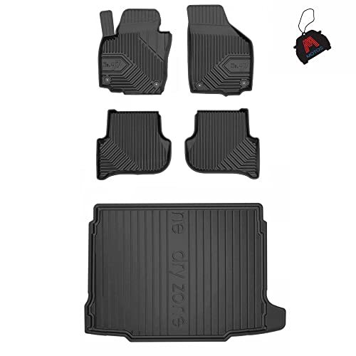 Set Di Tappetini E Stuoie Si Adatta Per Skoda Yeti 2009-2017