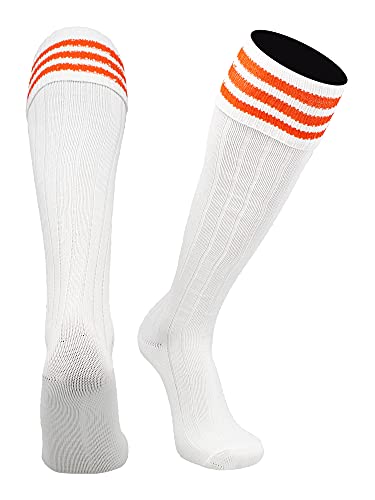 Image of Soccer Socks With Fold Down Top - European Style for Adults - Men and Women
