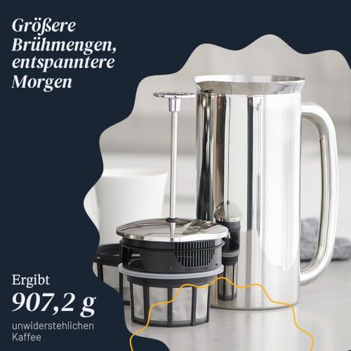 Foto von ESPRO P7 French Press, doppelwandig isoliert, Edelstahl, 530 ml, poliert