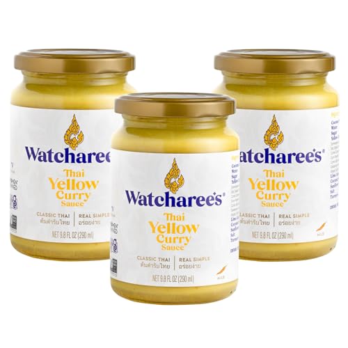 Watcharee's Thai Curry Simmer Sauces - Yellow Curry Kaeng Kari