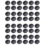 Gvvsjgdbis Dischi in vinile vergini 7 pollici CD per decoder camera CD decorazione da parete dischi in vinile decore nero falsi dischi decore (48 pezzi)