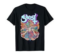 Satanic Occult Music design. Official Ghost Merchandise Ghost T-Shirts for Men, Women, Boys, and Girls; Ghost Apparel; Ghost Hoodies; Ghost Shirts for Adults and Kids; Ghost Shirts for Men and Women; Ghost Tote Bag; Ghost Book Bag Lightweight, Classi...