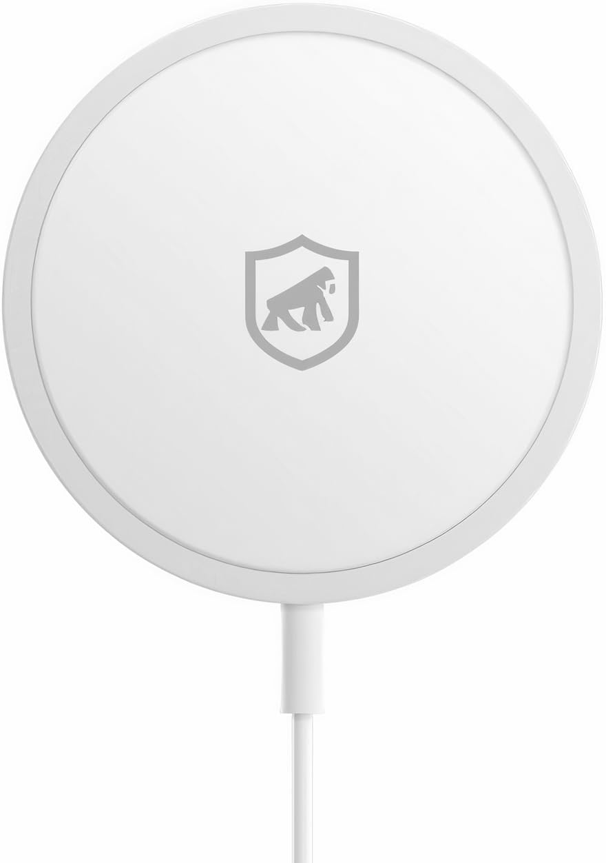 Gshield Carregador Por Indução Wireless Magnético Sem Fio Tipo C 15W, Compatível com MagSafe Carregamento Rápido 1M, Branco Gshield Carregador Por Indução Wireless Magnético Sem Fio Tipo C 15W, Compatível com MagSafe Carregamento Rápido 1M, Branco