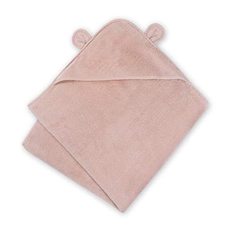 Natemia Organic Hooded Baby Towel - Ultra Soft and Absorbent Cloud Touch Cotton Hooded Bath Towels for Babies, Toddlers Cover