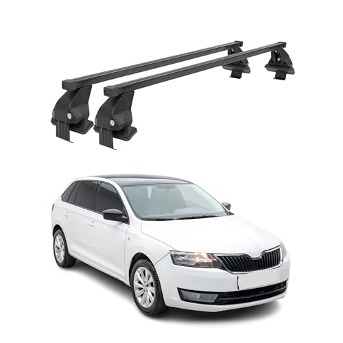 Dachträger Querstäbe Menabo kompatibel mit Skoda Rapid Spaceback 2013-2019 Dachgepäckträger Dachgepäckträger Dachgepäckträger Dachstück Stahl 2X Dachträger Tragkraft 50kg Dachträger Querstäbe Menabo kompatibel mit Skoda Rapid Spaceback 2013-2019 Dachgepäckträger Dachgepäckträger Dachgepäckträger Dachstück Stahl 2X Dachträger Tragkraft 50kg