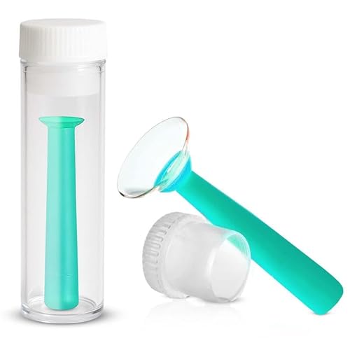 Soft Contact Lens Green Inserter Remover 1pc for Monthly and Daily Contact Lenses Suction Holder by Sports World Vision