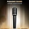 Luocute Handheld Condenser Microphone, Professional Recording Live Streaming Karaoke Stage Performances with Cardioid Pickup 2 Sensitivity Settings, for Musical Instrument Recording #1
