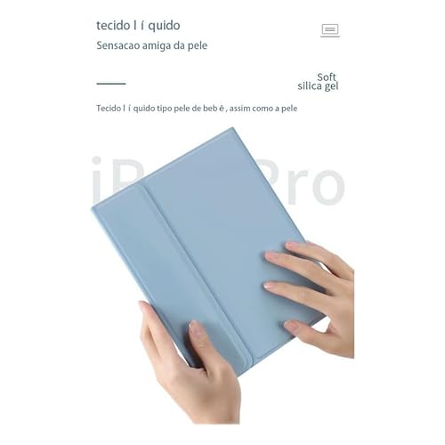 Capa Para Tablet Com Teclado Bluetooth Para iPad 7ª, 8ª e 9ª Gerações