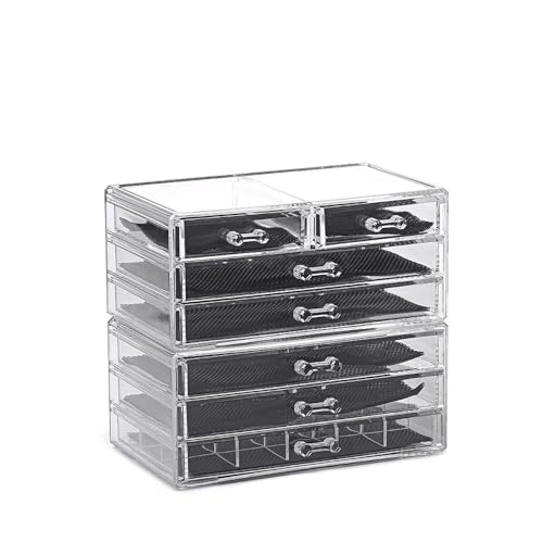 Organizador Grande de Maquiagem com 7 Gavetas