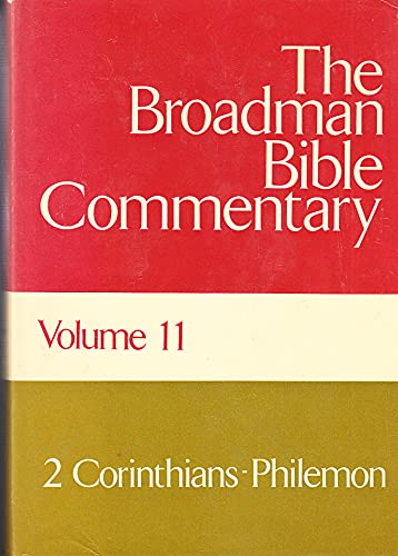 Broadman Bible Commentary: 2 Corinthians to Phi... 0551051191 Book Cover