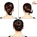 Shappy 200 Pcs Brown Hair Nets for Women 20 Inch Bun Invisible Edge Mesh Wig Nets for Food Service Dancer Cooking Wigs(Black)