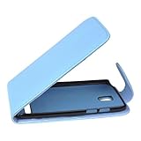 Mobilfunk Krause - Flip Hülle Etui Handytasche Tasche Hülle für HTC Desire 500 (Türkis)