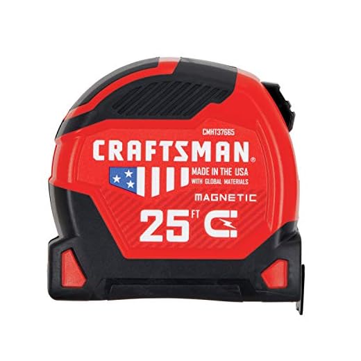 CRAFTSMAN Tape Measure, PROREACH, 25-Foot (CMHT37665S)