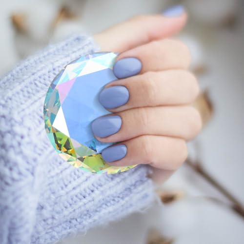 Gemas de cristal para manicura que eliminan el diseño plano con reflejos de luz, 2 pzas 6