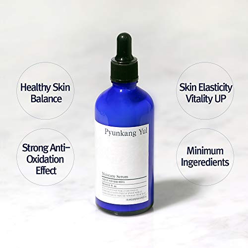 Pyunkang Yul Moisture Serum For Face - Korean Face Serum With Oriental Herbs And Olive Oil Giving Oil And Water Balance And Skin Calming Effect - Moisturizer For Oily And Combination Skin - 3.4 Fl Oz #TOP1